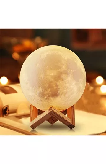 Lampa Luna Plina 3D