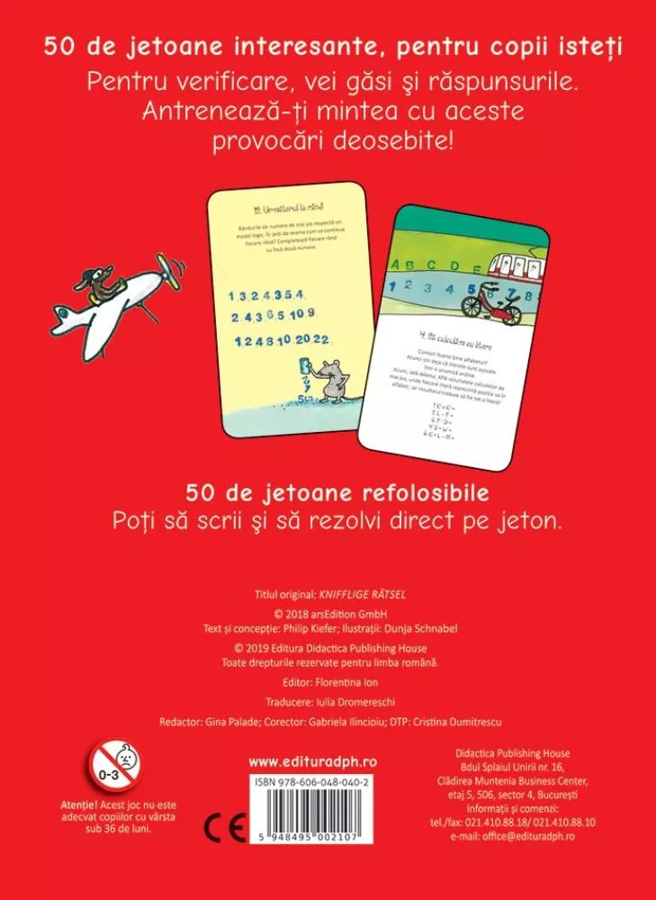 Jocuri de istetime - 50 de jetoane