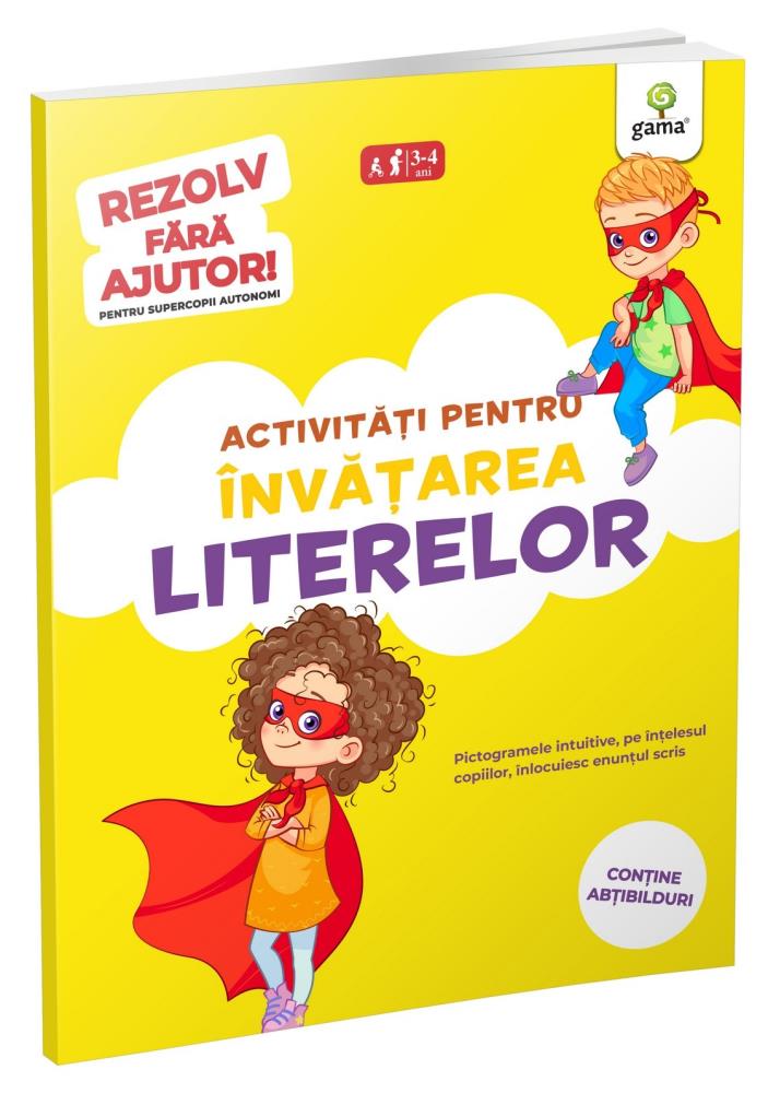 Activitati pentru invatarea literelor  • 3-5 ani