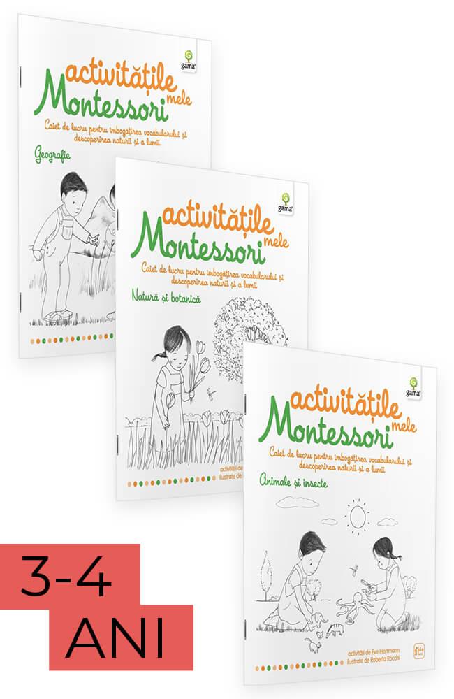 Pachet Invat despre lume. Metoda Montessori