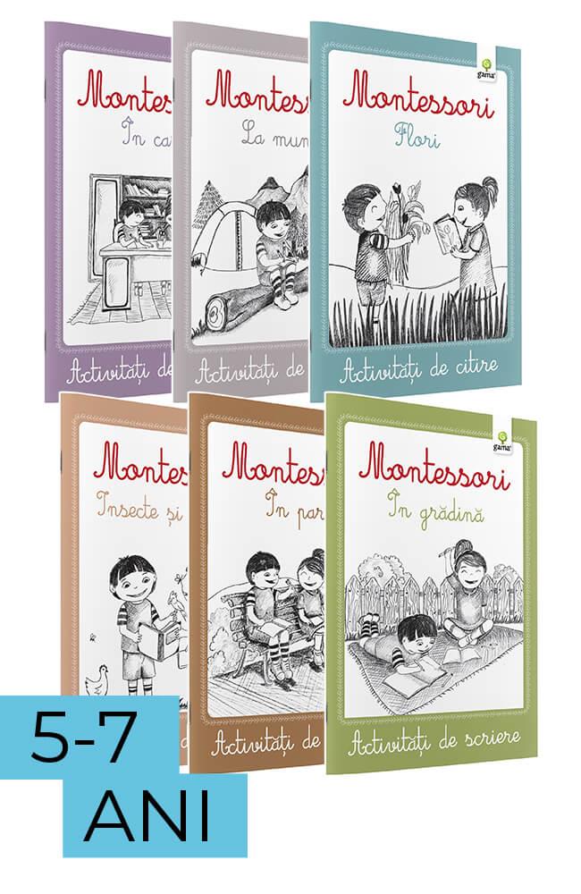 Pachet Activitati Montessori pentru citit si scris