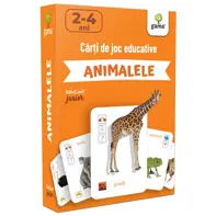 Carti de Joc Educative. Animalele