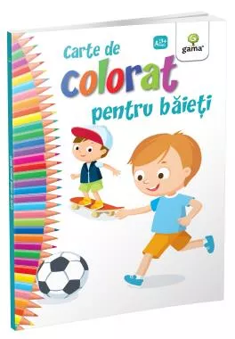 Carte de colorat pentru băieţi - Ediția 2018