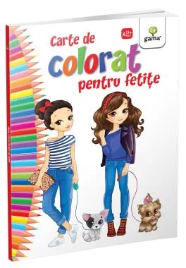 Carte de colorat pentru fetite - Editia 2018