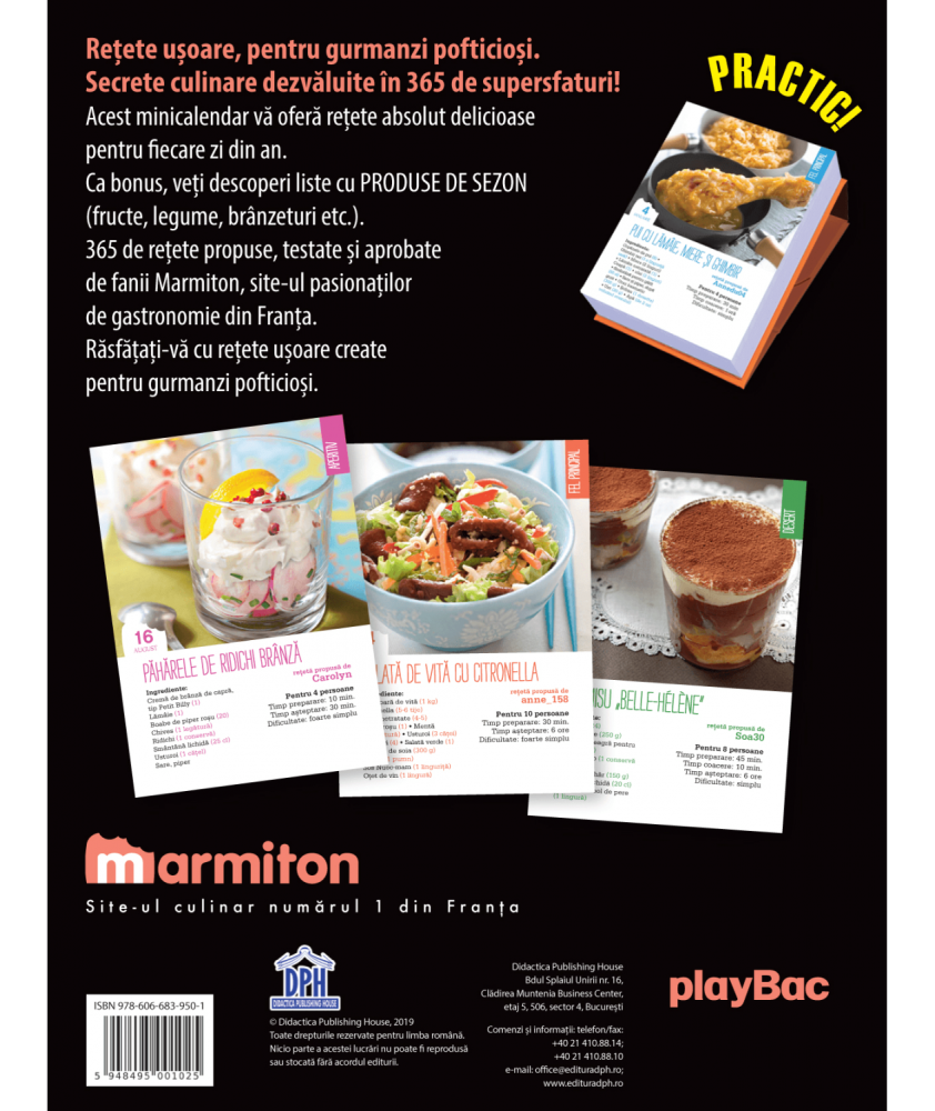 365 de retete Marmiton: Ce mancam azi?