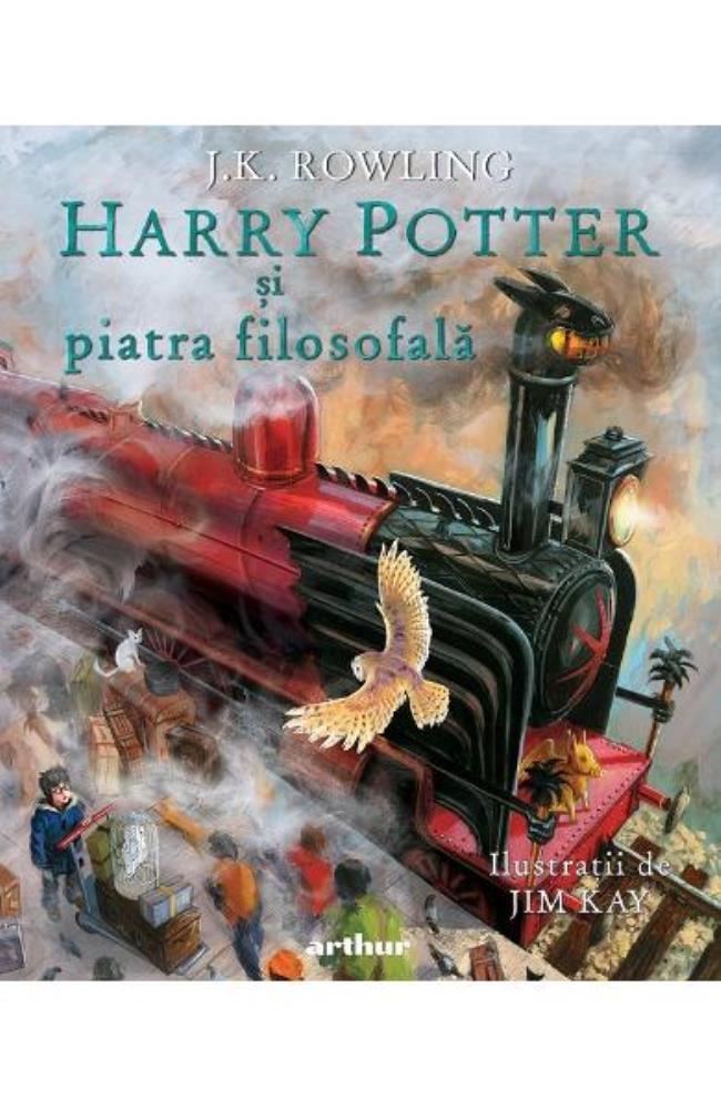 Harry Potter si piatra filosofala (editie ilustrata)