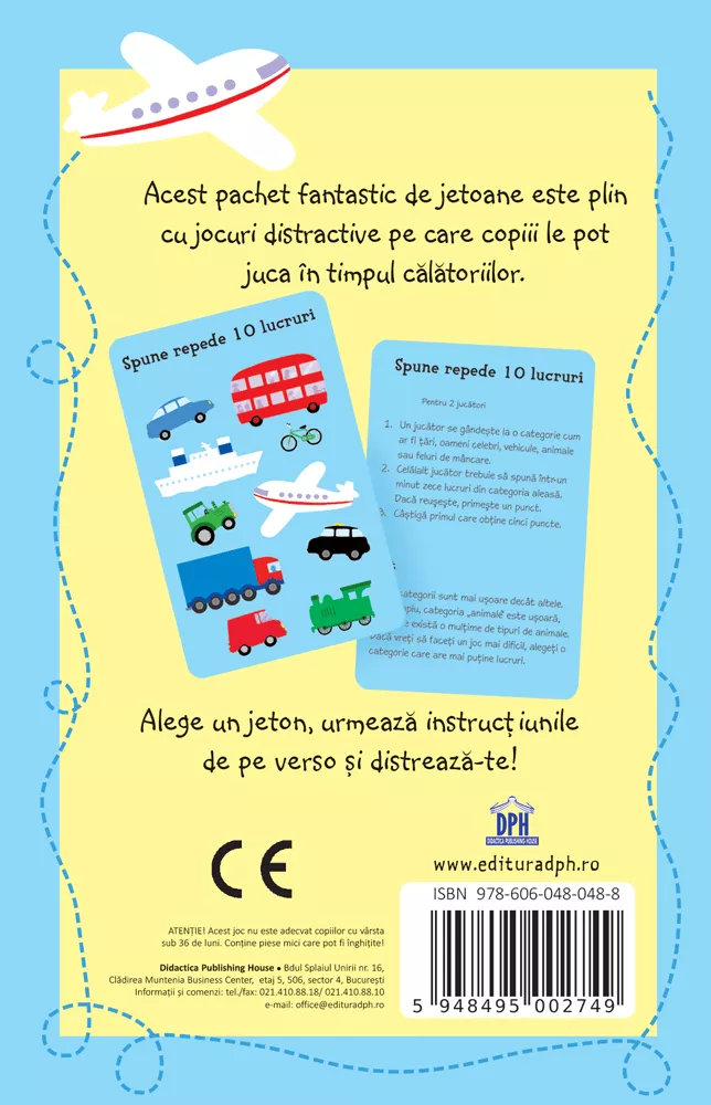 50 de jocuri de jucat in calatorii