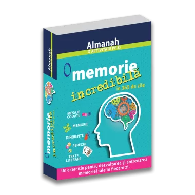 Almanah - O activitate pe zi: O memorie incredibila in 365 de zile