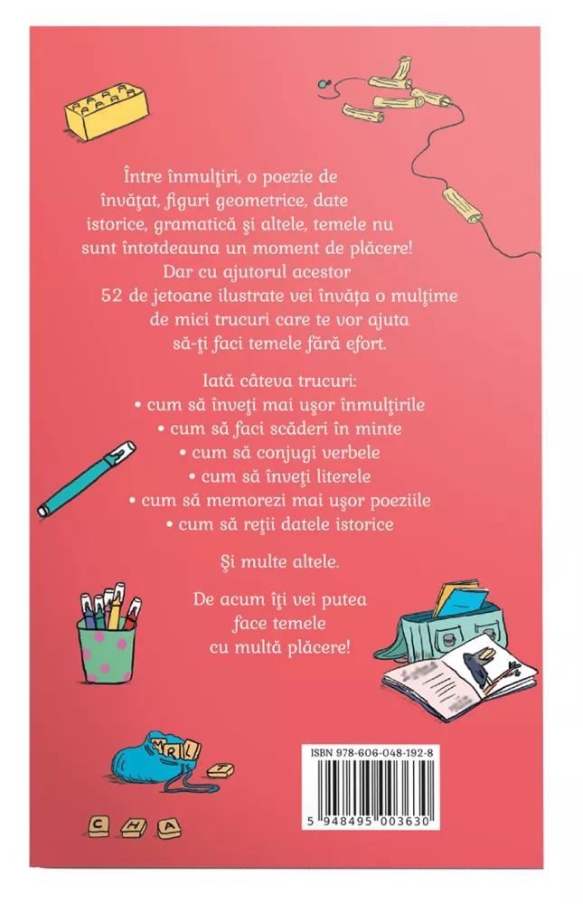 52 de trucuri care te ajuta sa-ti faci temele